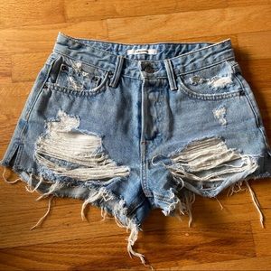 High waisted GRLFRND shorts